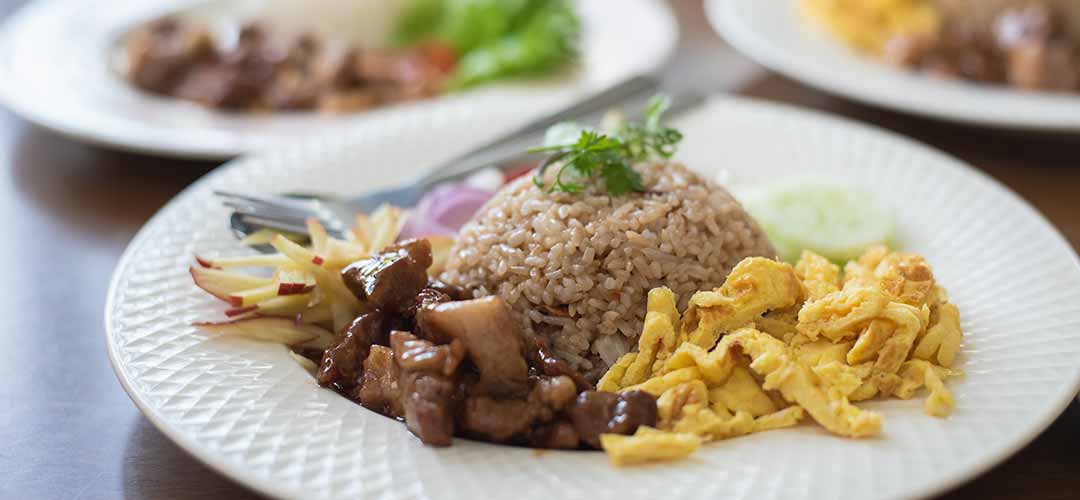 Indian dishes fried rice