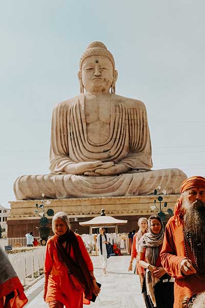 Mahabodhi Temple in Bodh Gaya, Bihar