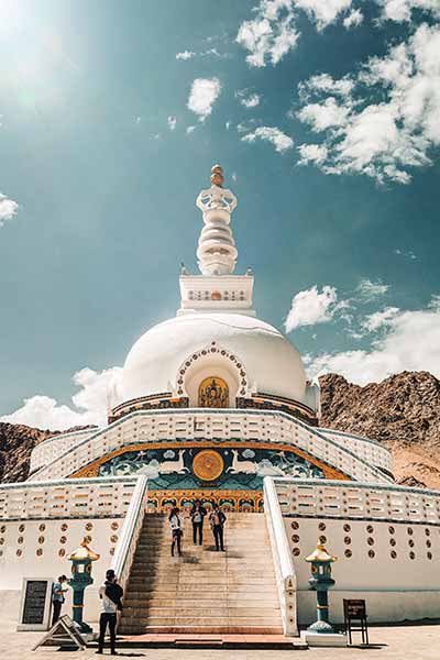 Shanti Stupa Leh