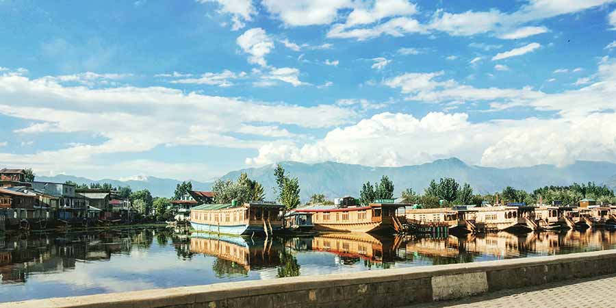 Shikara in Dal Lake