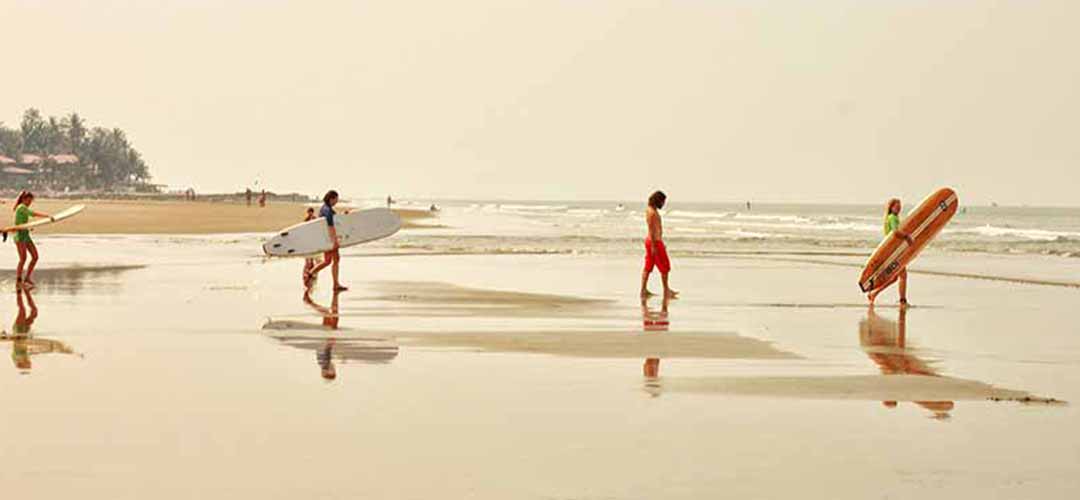 Water Surfing in Goa